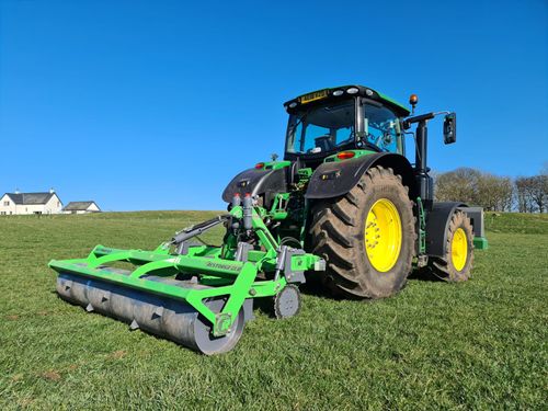 Low disturbance subsoiler for front or rear mounting and option to attach other implements